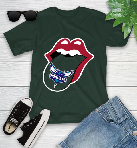 Charlotte Hornets NBA Basketball Lips I Root For My Team Adoring Fan 107