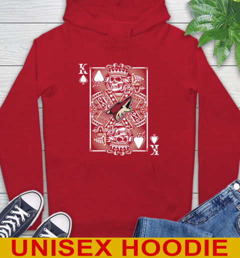 Arizona Coyotes NHL Hockey The King Of Spades Death Cards Shirt Hoodie 10