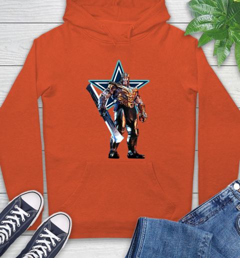 NFL Thanos Gauntlet Avengers Endgame Football Dallas Cowboys Hoodie 5