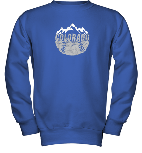 ajlk new colorado baseball rocky mountains youth sweatshirt 47 front royal