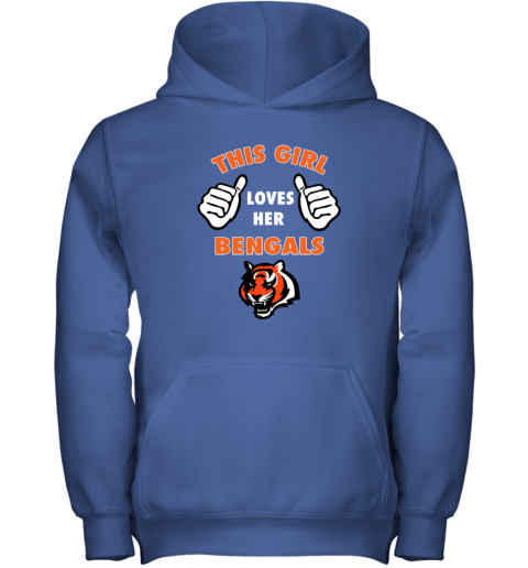swos this girl loves her cincinnati bengals nfl youth hoodie 43 front royal