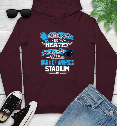 Carolina Panthers NFL Bad Girls Go To Bank of America Stadium Shirt Youth Hoodie 7