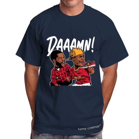 Air Jordan 1 CNY Matching Sneaker Shirt Damn Meme Red And Black Sneaker Red Shirt