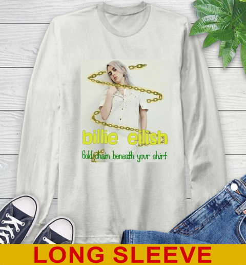 Billie Eilish Gold Chain Beneath Your Shirt 218
