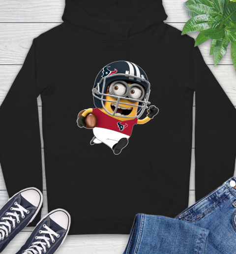 NFL Houston Texans Minions Disney Football Sports Hoodie 2