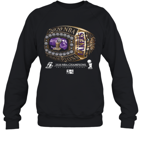 Ring Los Angeles Lakers Champions 2020 Sweatshirt