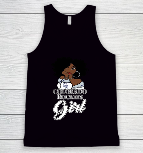 Colorado Rockiess Girl MLB Tank Top