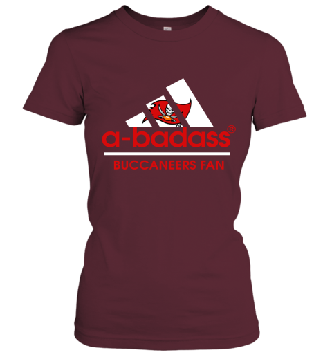 A Badass Tampa Bay Buccaneers Mashup Adidas NFL Shirts Women's T