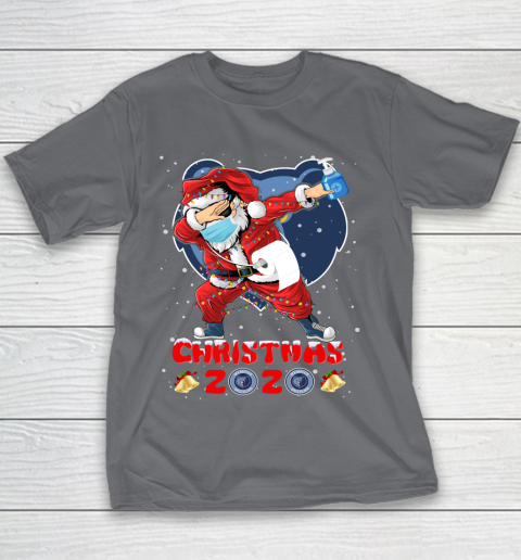 Memphis Grizzlies Funny Santa Claus Dabbing Christmas 2020 NBA Youth T-Shirt 5