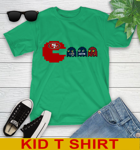 San Francisco 49ers NFL Football Pac Man Champion Youth T-Shirt 6