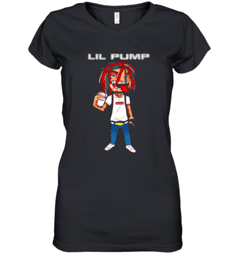 Lil Pump Esketit Women's V-Neck T-Shirt