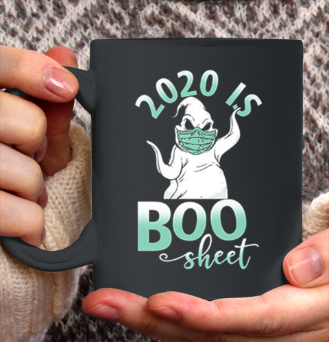 Ghost face mask 2020 is Boo sheet COVID 19 Ceramic Mug 11oz