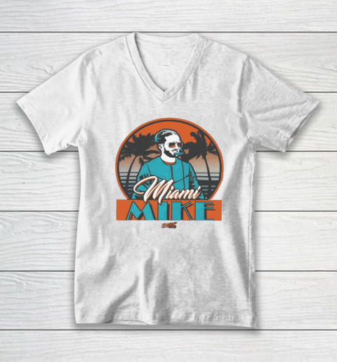 Miami Mike V-Neck T-Shirt