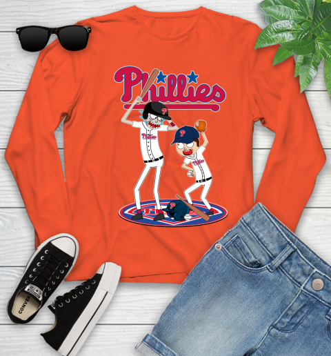 MLB Philadelphia Phillies Rick And Morty Baseball 128