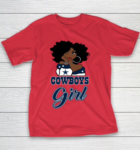 Dallas Cowboys Girl NFL Youth T-Shirt 9