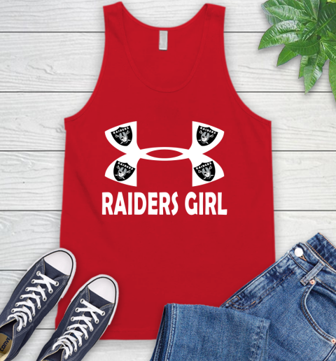 NFL Oakland Raiders Girl Under Armour Football Sports Tank Top 5