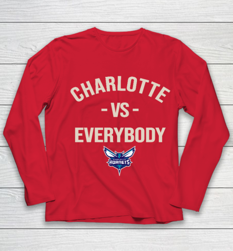 Charlotte Hornets Vs Everybody Youth Long Sleeve - Image 9