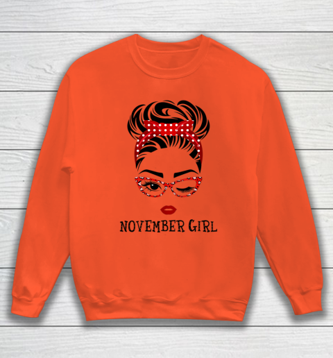 November girl cheap sweatshirt