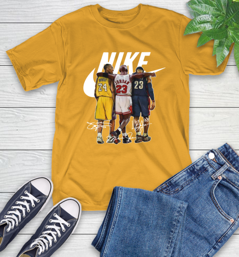 Kobe Bryant Michael Jordan And LeBron James Nike Shirt