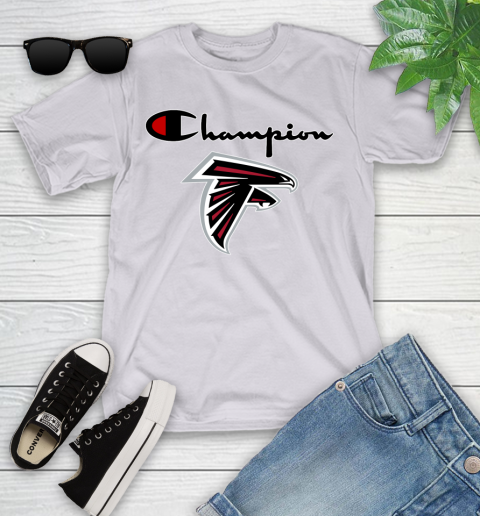 NFL Football Atlanta Falcons Champion Shirt Youth T-Shirt 2