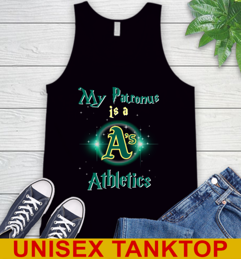 MLB Baseball Harry Potter My Patronus Is A Oakland Athletics Tank Top