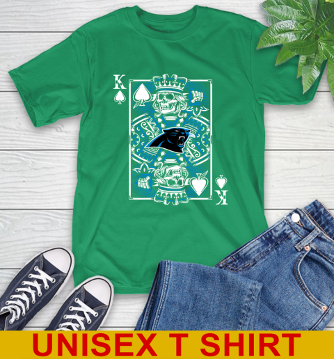 Carolina Panthers NFL Football The King Of Spades Death Cards Shirt T-Shirt 7