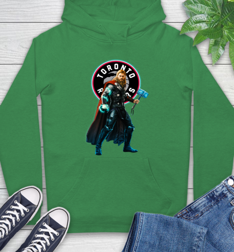 NBA Thor Avengers Endgame Basketball Toronto Raptors Hoodie 8