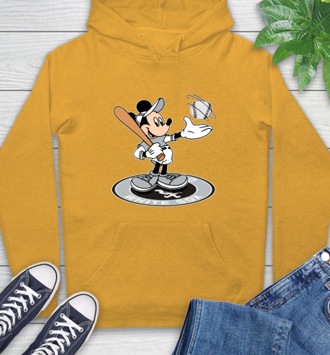 MLB Baseball Chicago White Sox Cheerful Mickey Disney Shirt Hoodie 3