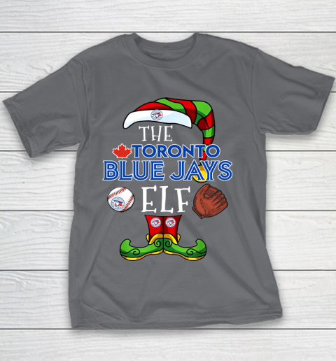 Toronto Blue Jays Christmas ELF Funny MLB Youth T-Shirt 5