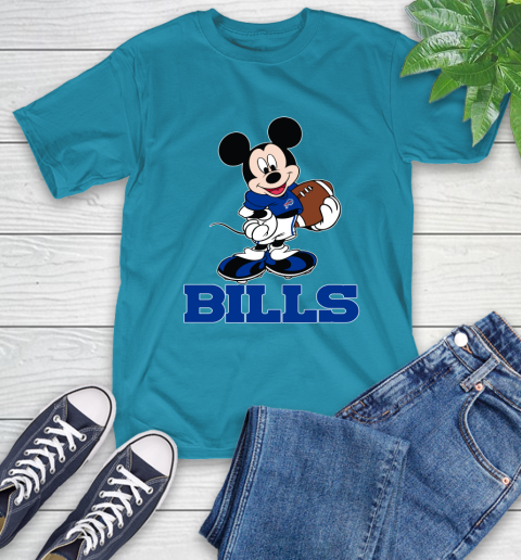 NFL Football Buffalo Bills Cheerful Mickey Mouse Shirt T-Shirt 9