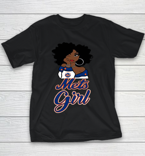 New York Metss Girl MLB Youth T-Shirt 2