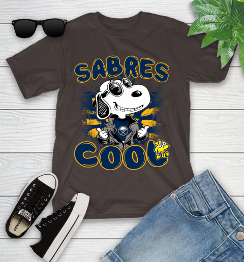 NHL Hockey Buffalo Sabres Cool Snoopy Shirt Youth T-Shirt 6