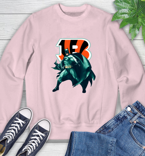 NFL Batman Football Sports Cincinnati Bengals Sweatshirt 9