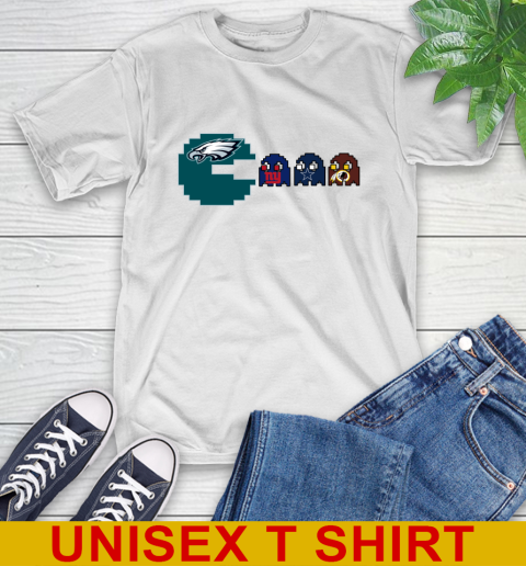 Philadelphia Eagles NFL Football Pac Man Champion T-Shirt