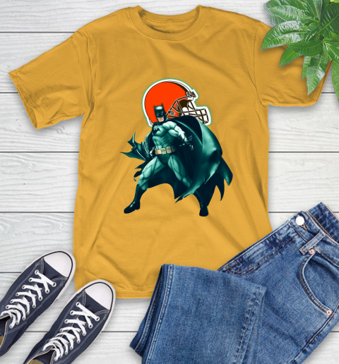 NFL Batman Football Sports Cleveland Browns T Shirt