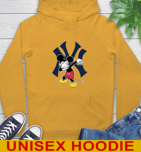 New York Yankees MLB Baseball Dabbing Mickey Disney Sports Hoodie 3