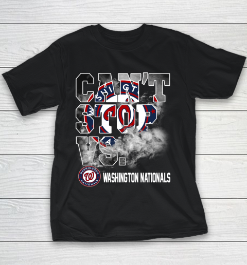 MLB Washington Nationals Baseball Can't Stop Vs Nationals Youth T-Shirt