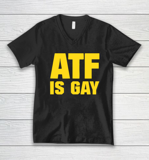 AFT Is Gay V-Neck T-Shirt