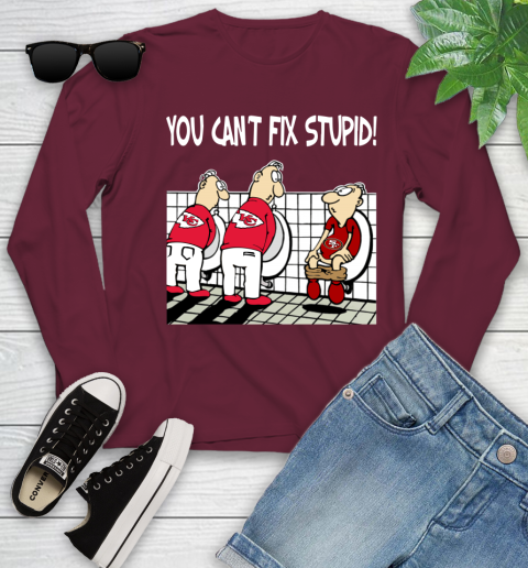 You Can't Fix Stupid Funny Kansas City Chiefs NFL Shirts 117