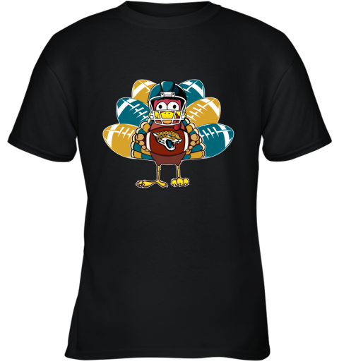 Jacksonville Jaguars Turkey Football Thanksgiving Youth T-Shirt