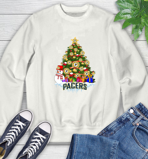 Indiana Pacers Merry Christmas NBA Basketball Sports Sweatshirt
