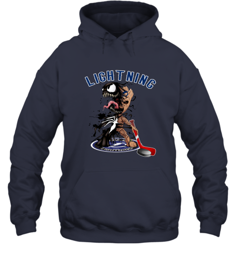 NHL Tampa Bay Lightning Hockey Venom Groot Guardians Of The Galaxy 7zHGuAxqW7Y hoodie 23 95 151514 front navy