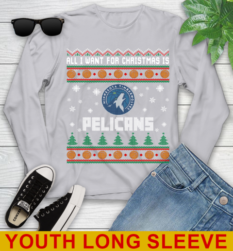 NBA Basketball All I Want For Christmas Is New Orleans Pelicans 121