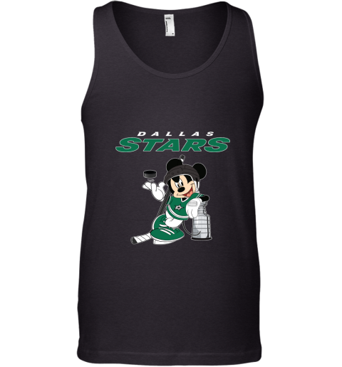 Mickey Dallas Stars With The Stanley Cup Hockey NHL Tank Top