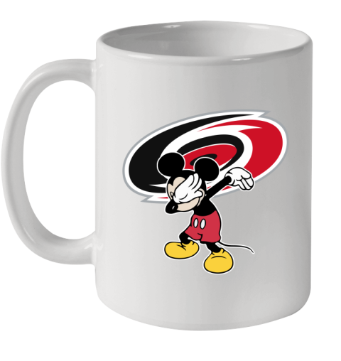 Carolina Hurricanes NHL Hockey Dabbing Mickey Disney Sports Ceramic Mug 11oz