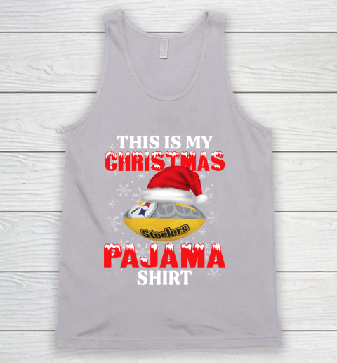 Pittsburgh Steelers This Is My Christmas Pajama Shirt NFL Tank Top 3