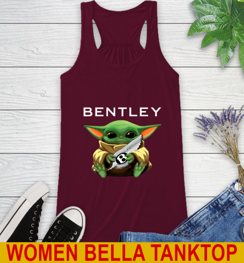 Star Wars Baby Yoda Hugs Bentley Car Shirt 38