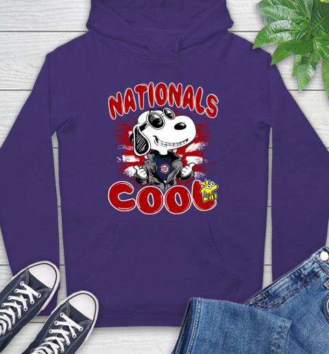 MLB Baseball Washington Nationals Cool Snoopy Shirt Hoodie 5