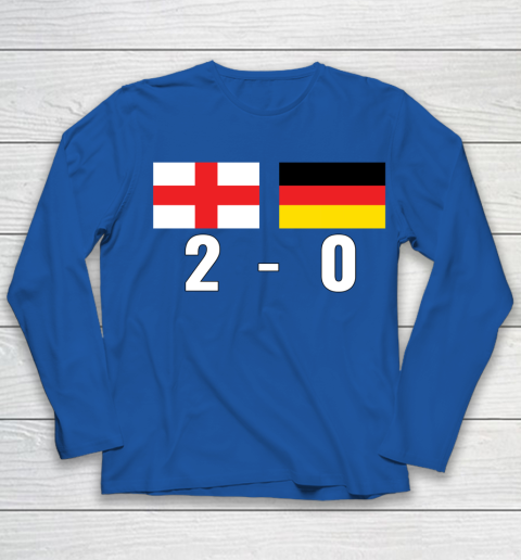 England  Germany 2 0 Euro Football Championship Youth Long Sleeve 7