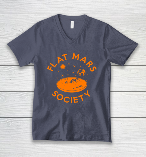 Flat Mars Society Shirt V-Neck T-Shirt 8 Flat Mars Society Shirt V-Neck T-Shirt - Image 8